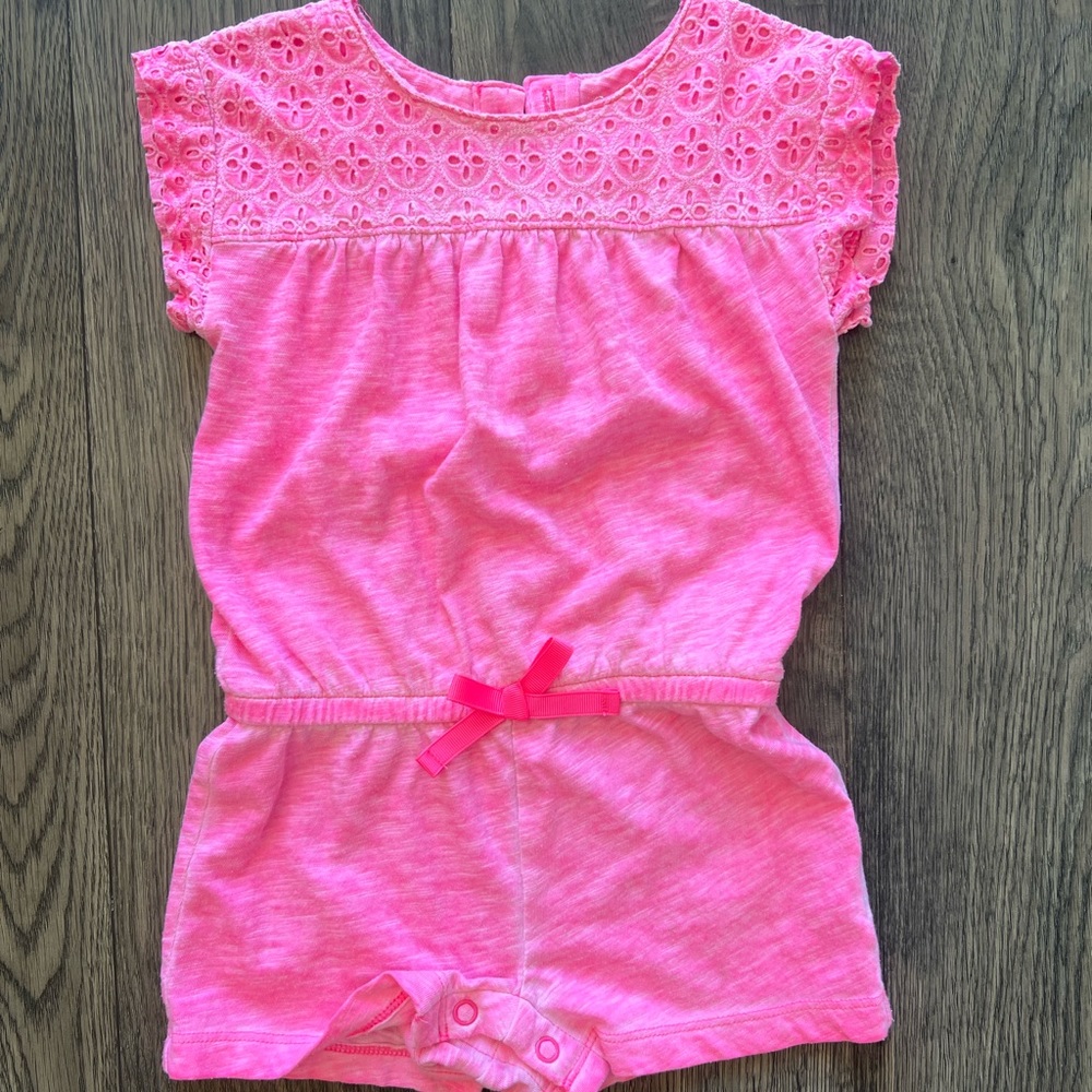 Pink Cherokee Romper - Size 18 Months